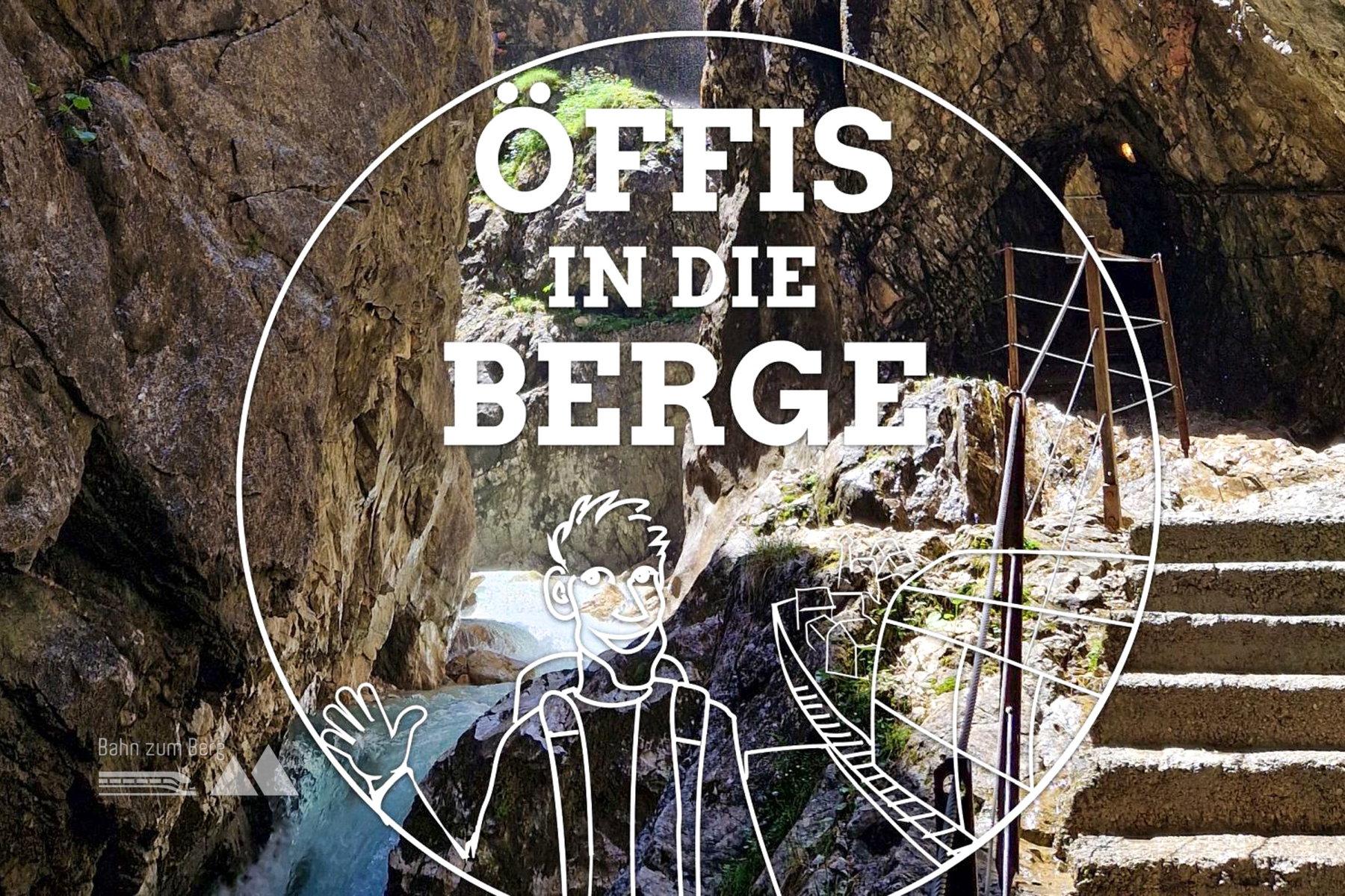Spaziergang durch die Klamm zur Höllentalangerhütte