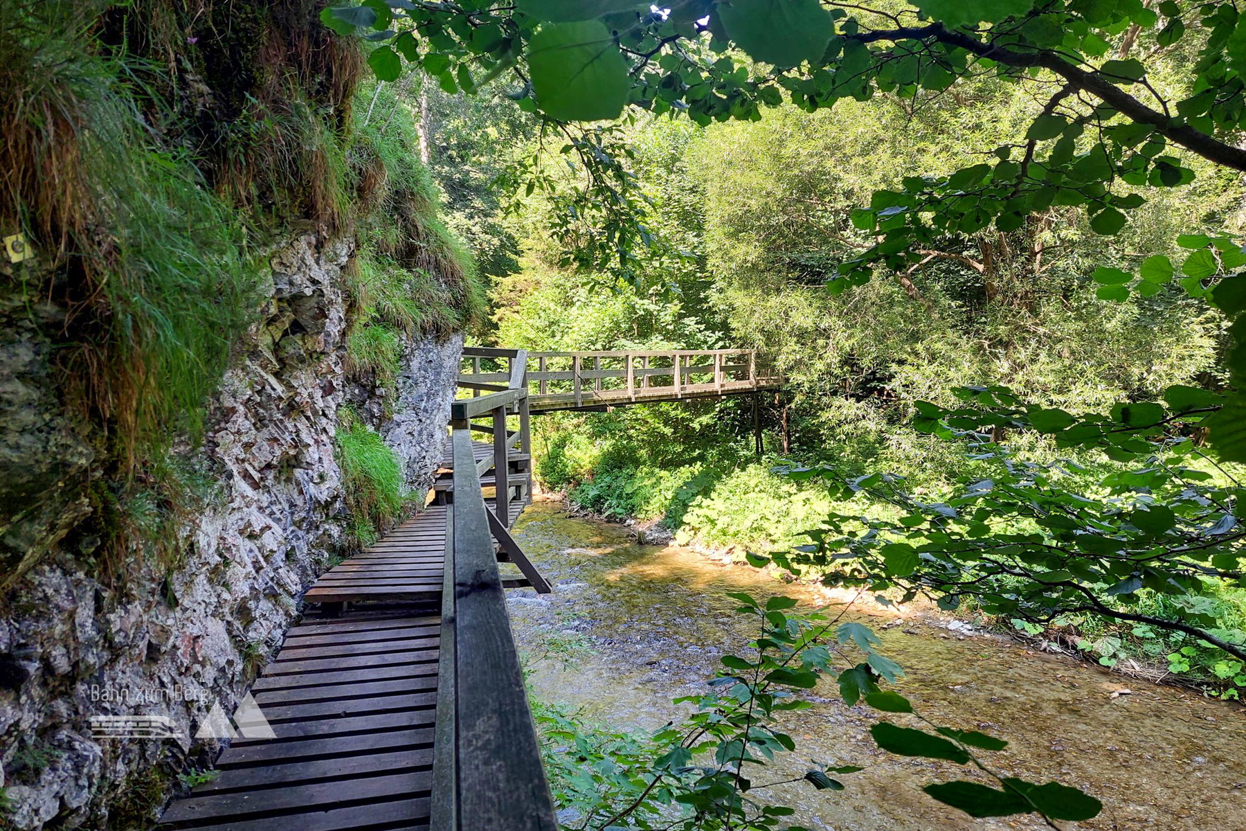 Die große Raabklamm bietet Abkühlung