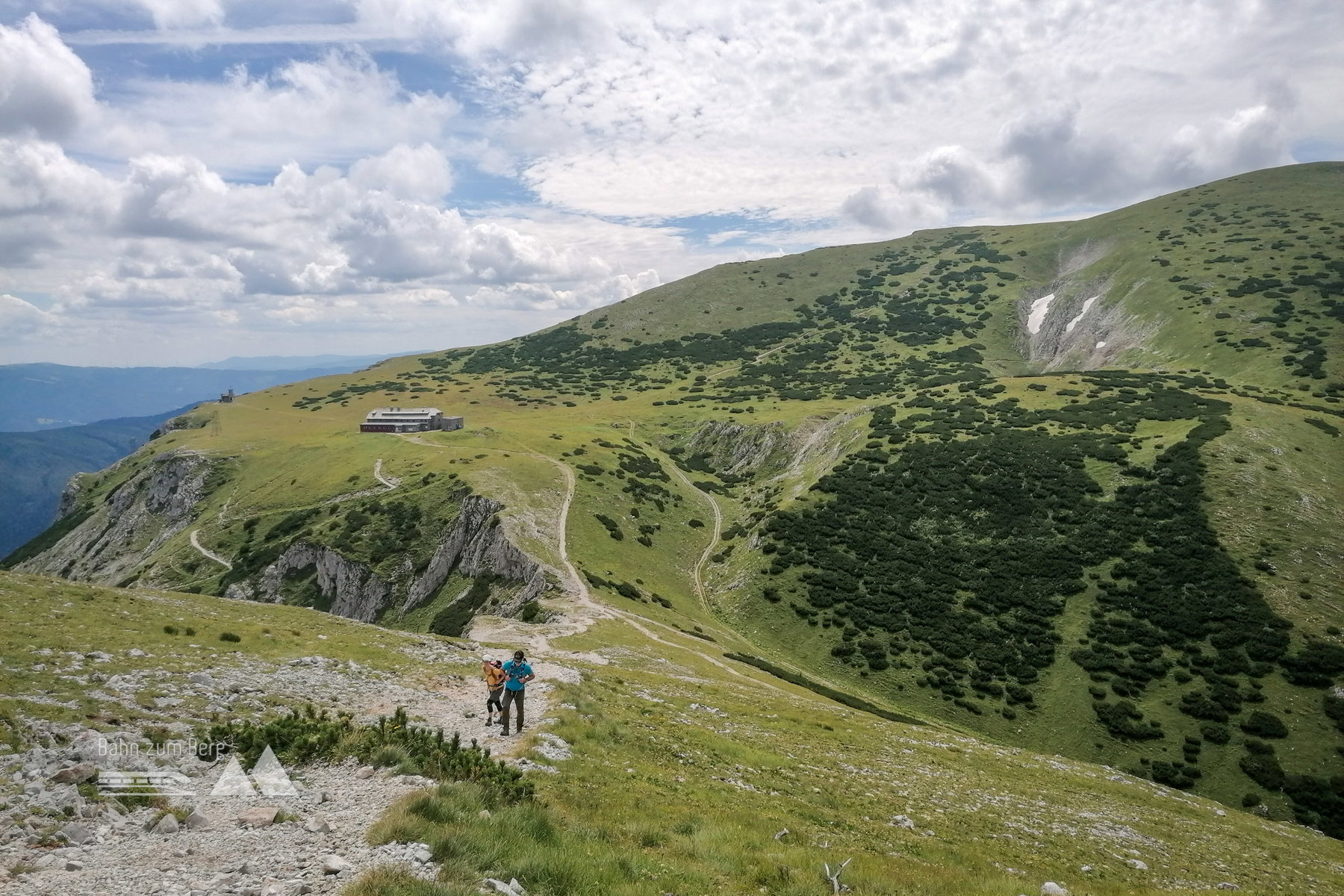 Blick zurück zum Karl Ludwig Haus. Foto: Sarah Pallauf