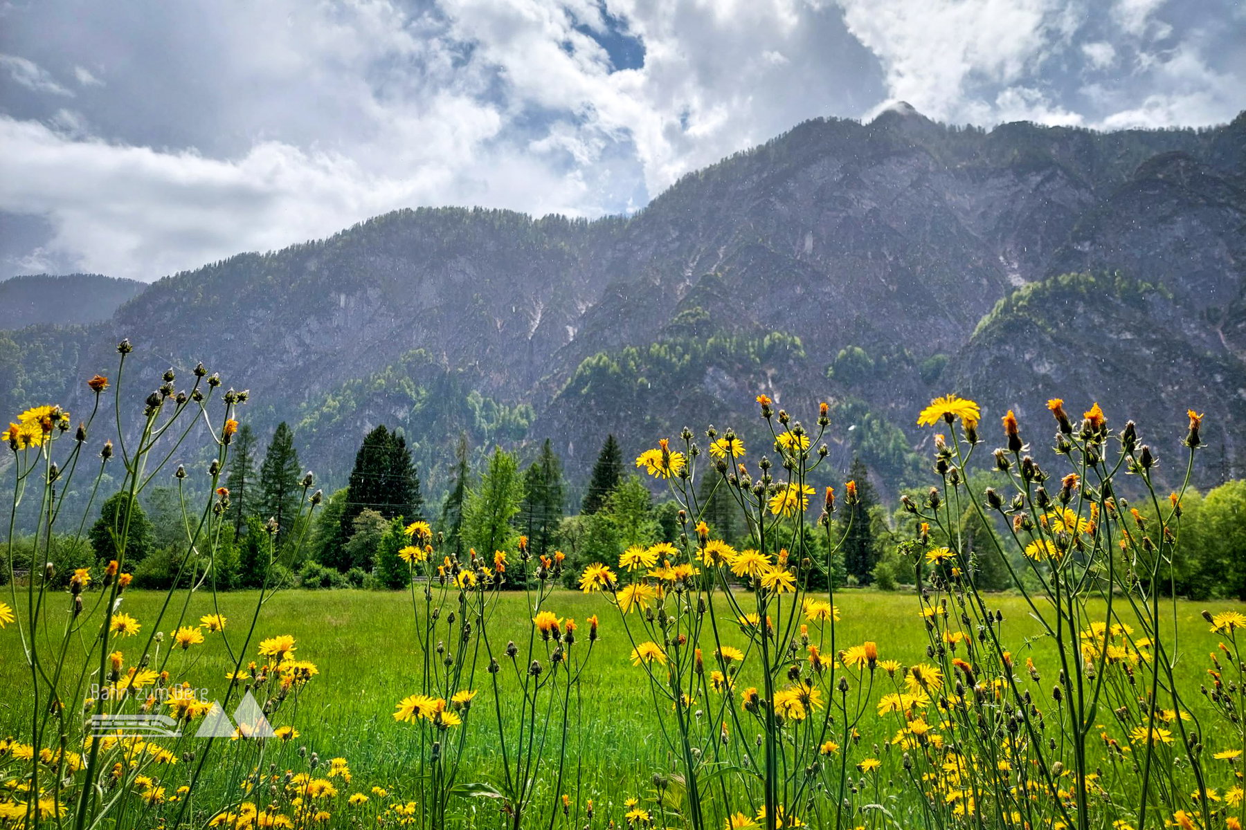 Blick nach Südwesten auf Löckerkogel, Elferkogel und Zwölferkogel. Foto: Alice Frischherz