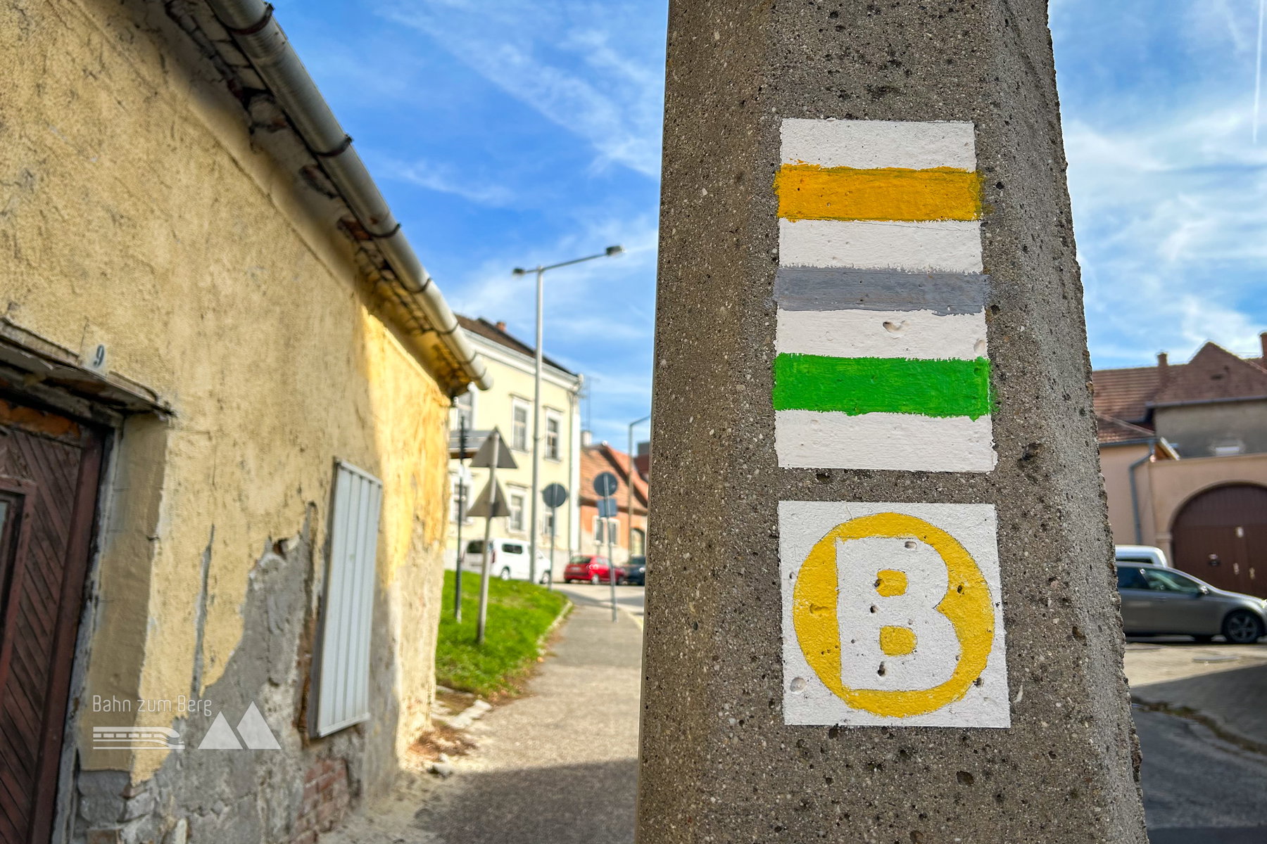 Am Sas Ter. Folge dem gelben B! Foto Veronika Schöll