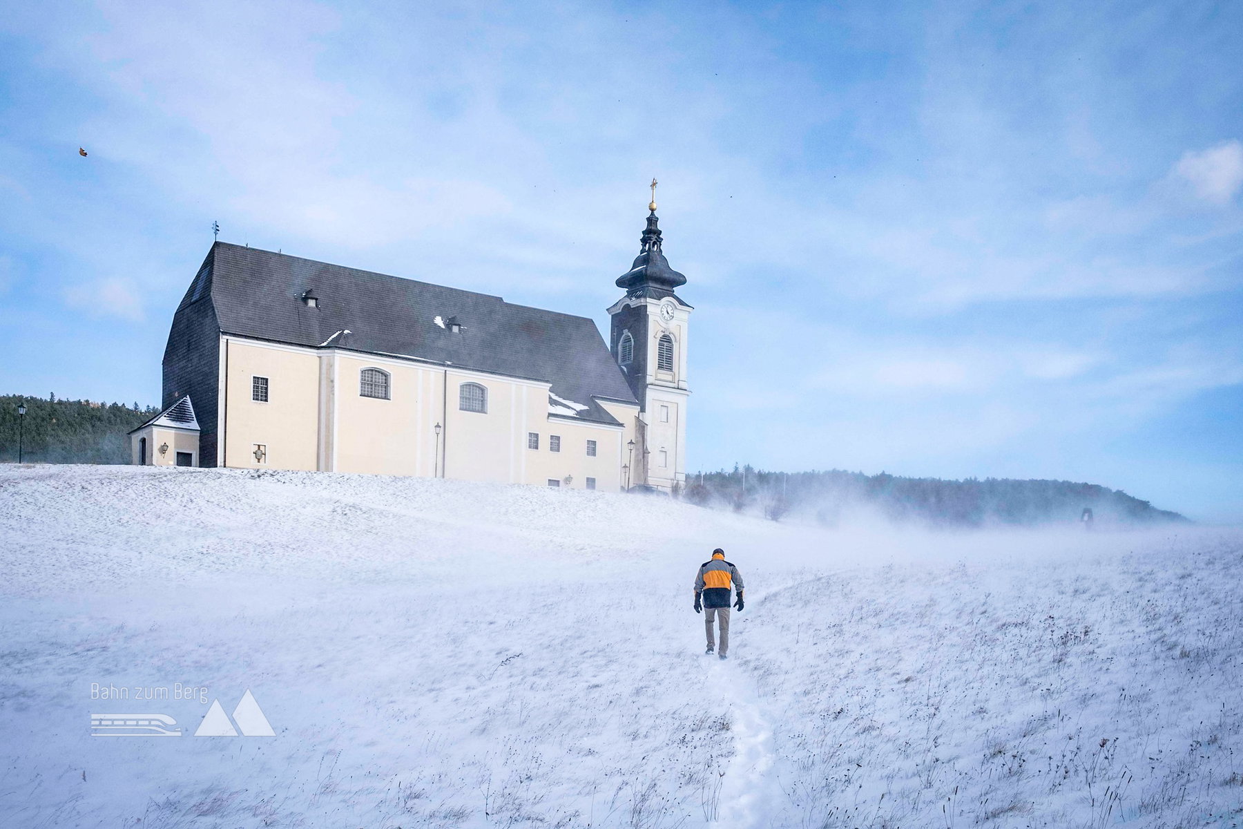 Das erste Schneegestöber der Saison. Foto: Birgit Reiter