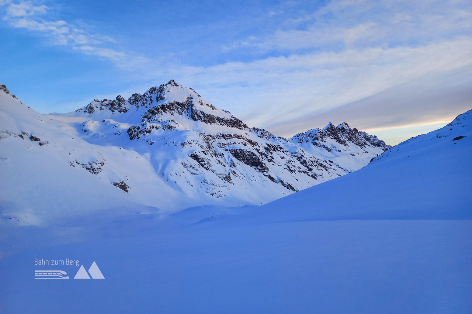 Morgendlicher (Rück)Blick zur Verhupfspitze. Foto: Manfred Hinteregger