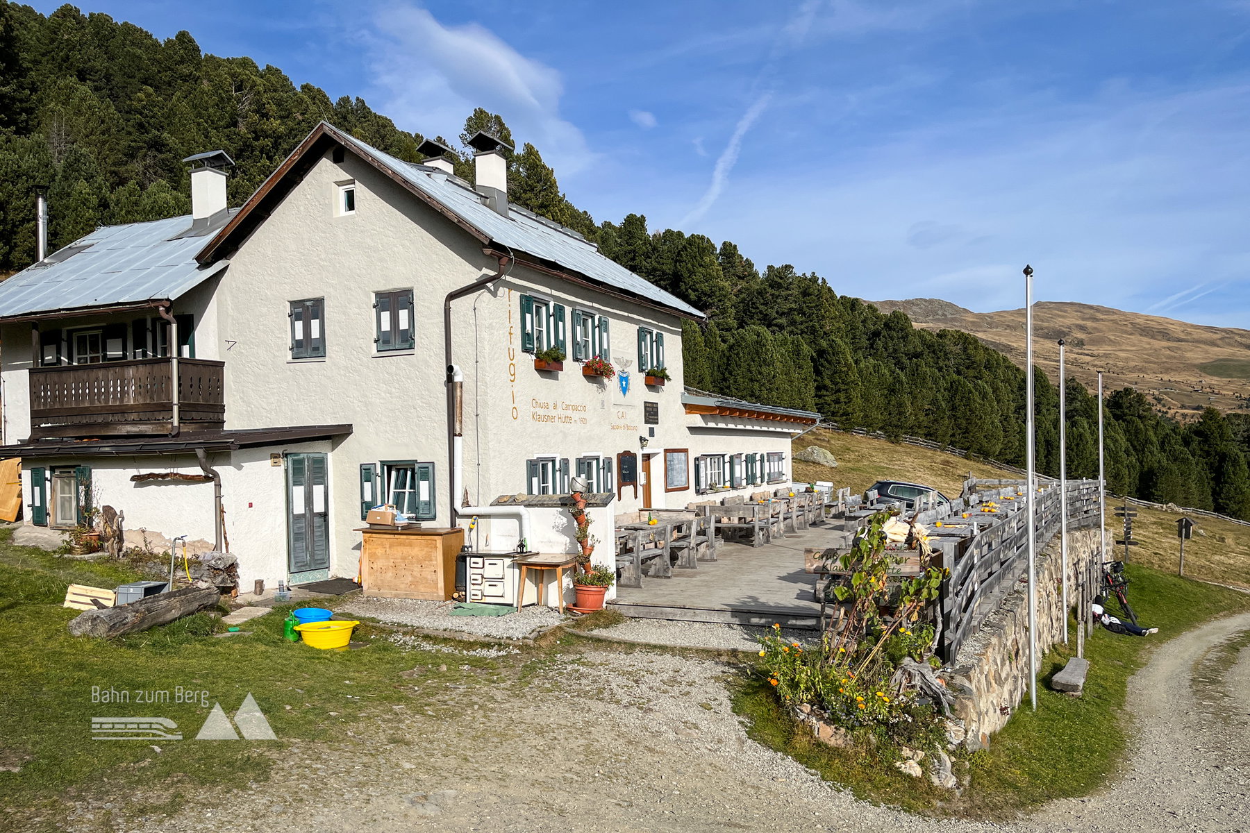 Klausner Hütte. Foto: Bernhard Walle
