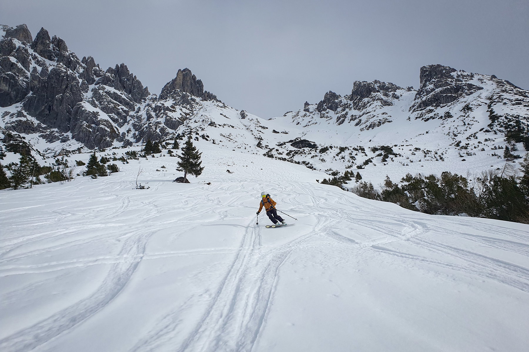 Skitour auf die Taghaubenscharte