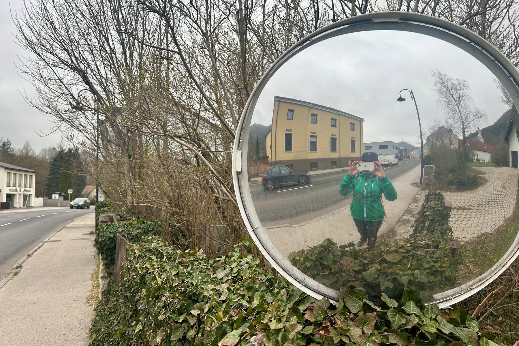 Ankommen in Altenmarkt a. d. Triesting. Foto Veronika Schöll