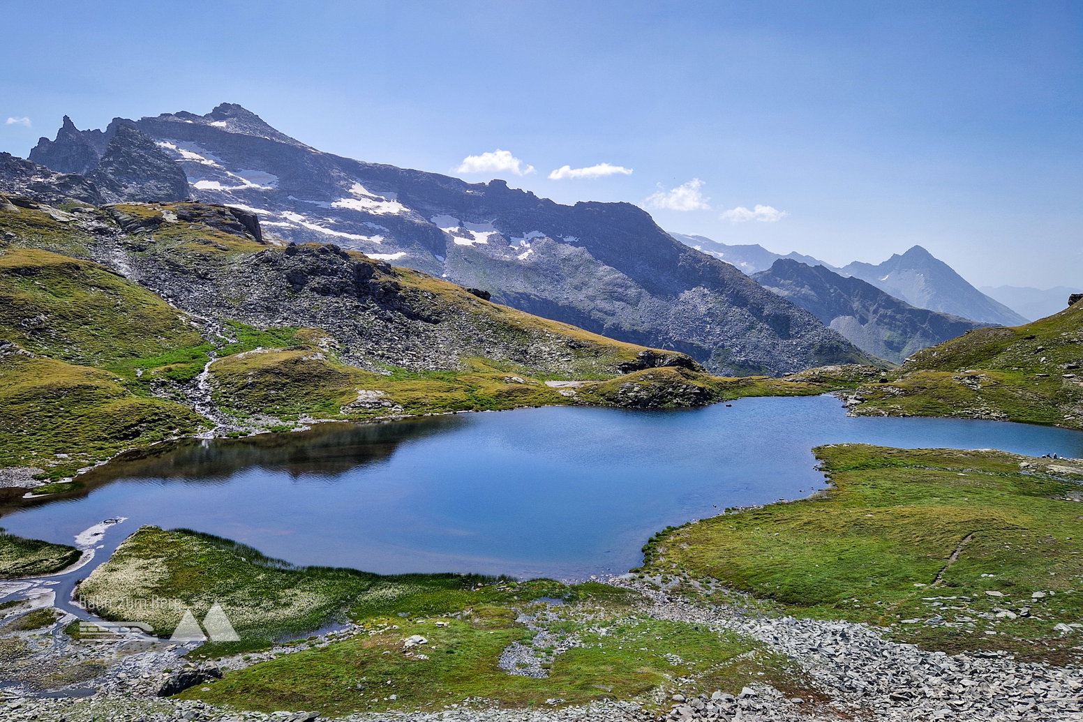 Herrliche Seen rund um die St. Pöltner Hütte. Foto: Markus Büchler