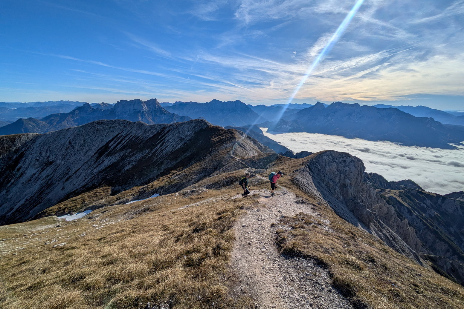 Die letzten Meter auf den Gipfel. Foto: Anna, POW AT