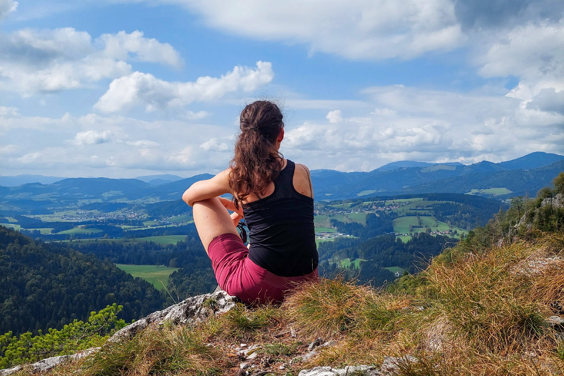 Bergsteigerfeeling auf den Patscha über den Jägersteig