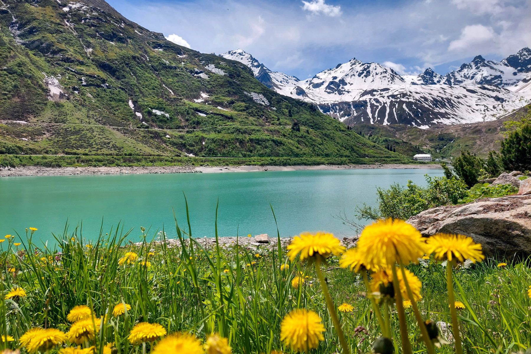 Über die Europatreppe zum Vermuntstausee