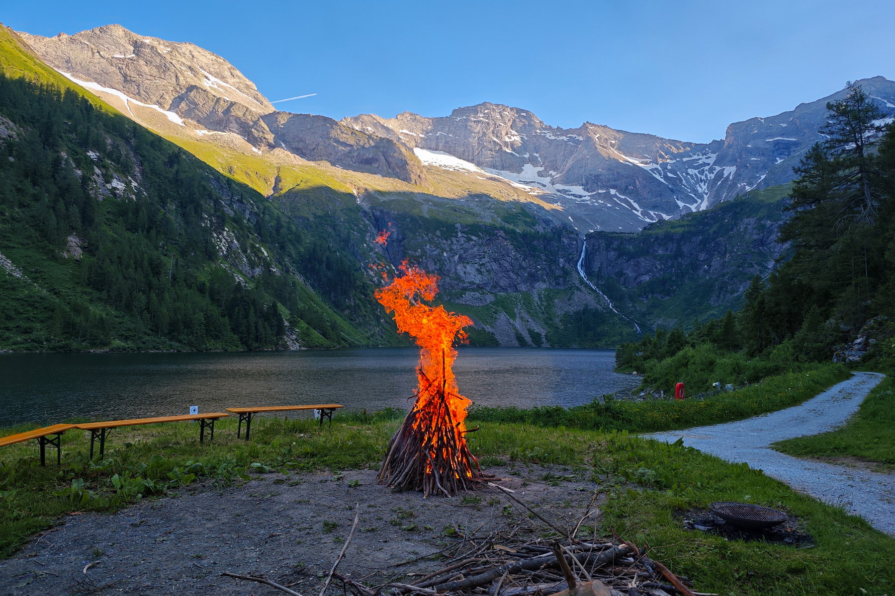 Idylle pur bei den Rotgüldenseen