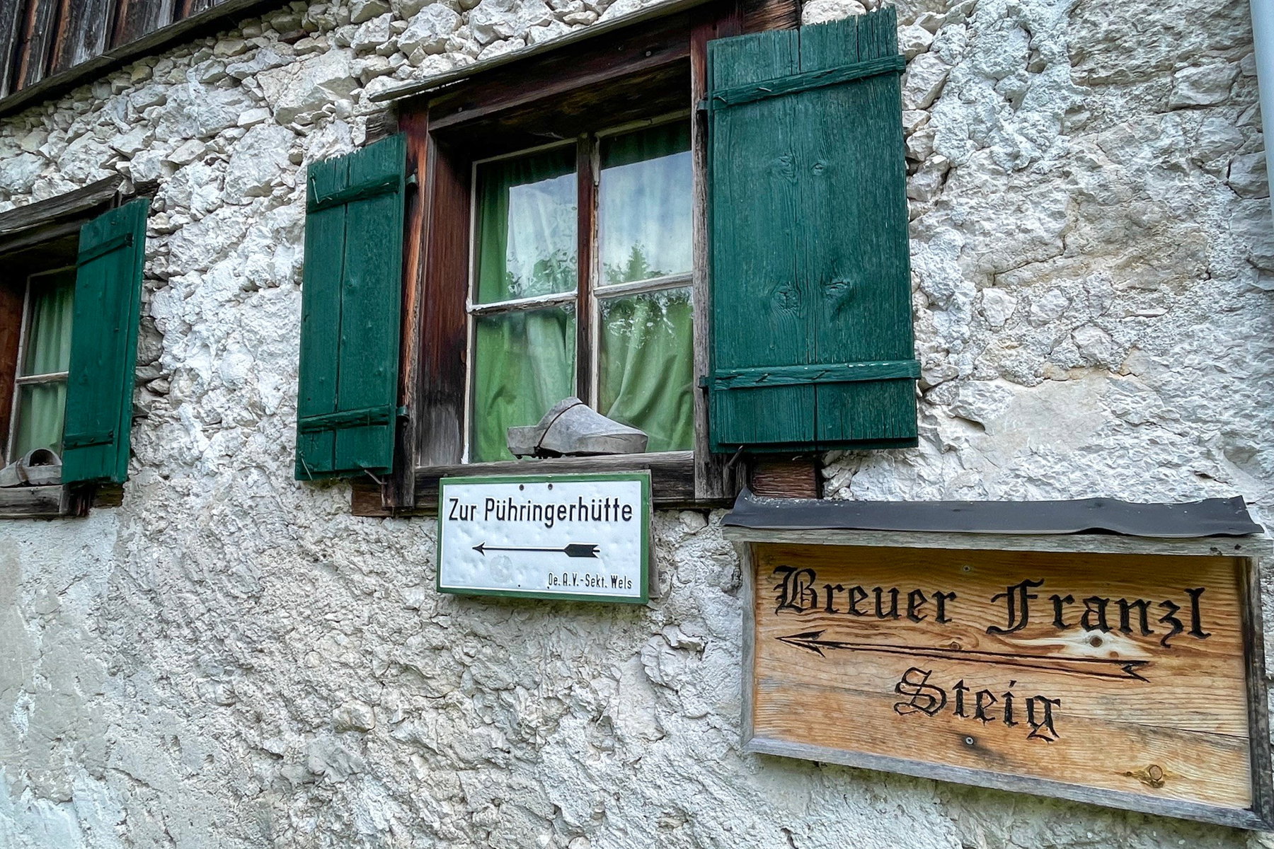 Abzweigung zum Anstieg. Foto: Ursula Truebswasser