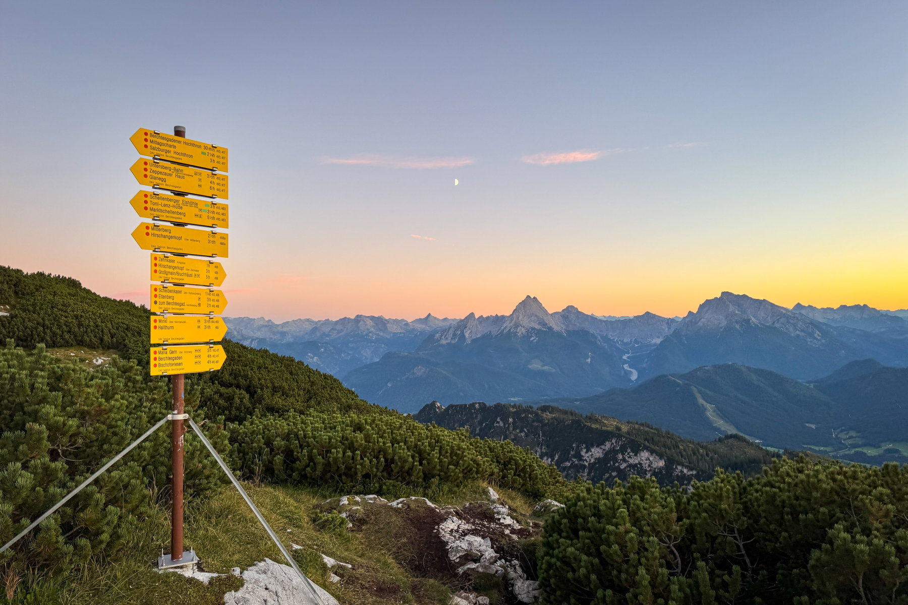 Grenzüberschreitende Wanderung am Berchtesgadener Hochthron und Untersberg mit Übernachtung im Stöhrhaus