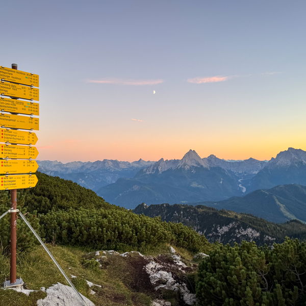 Grenzüberschreitende Wanderung am Berchtesgadener Hochthron und Untersberg mit Übernachtung im Stöhrhaus