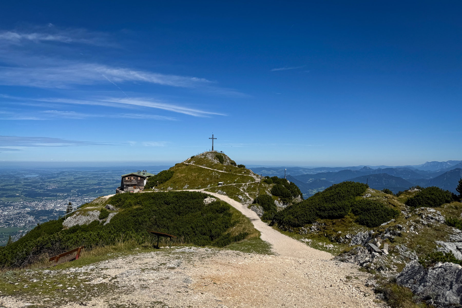 Geiereck und Hochalm. Foto: Bernhard Walle