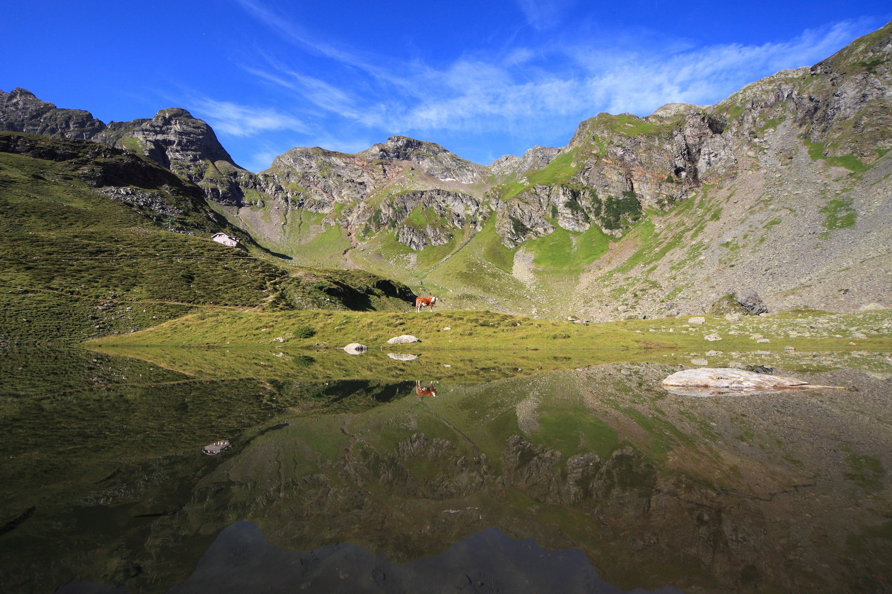 Hüttensee Keinprechthütte. Foto: TVB Schladming-Dachstein/Martin Huber