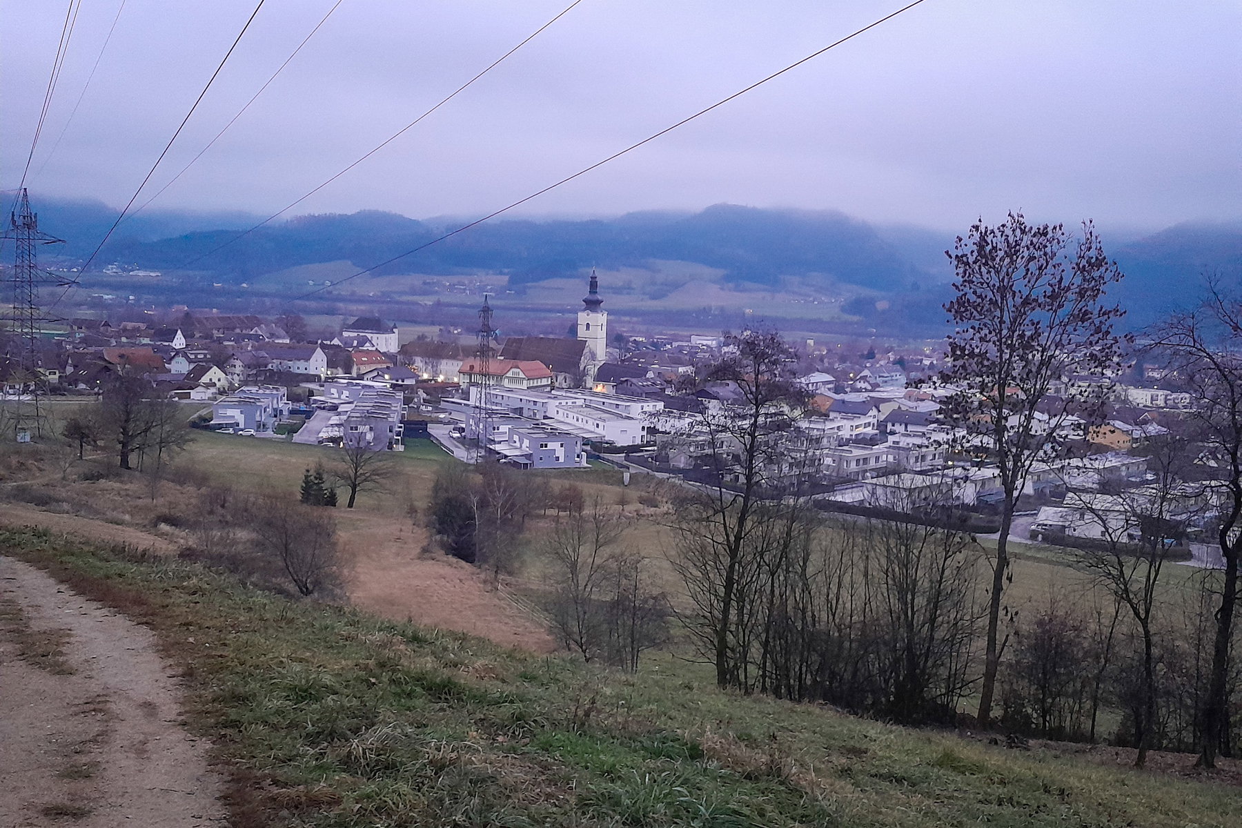 Blick auf St. Lorenzen. Foto: Martin Winter