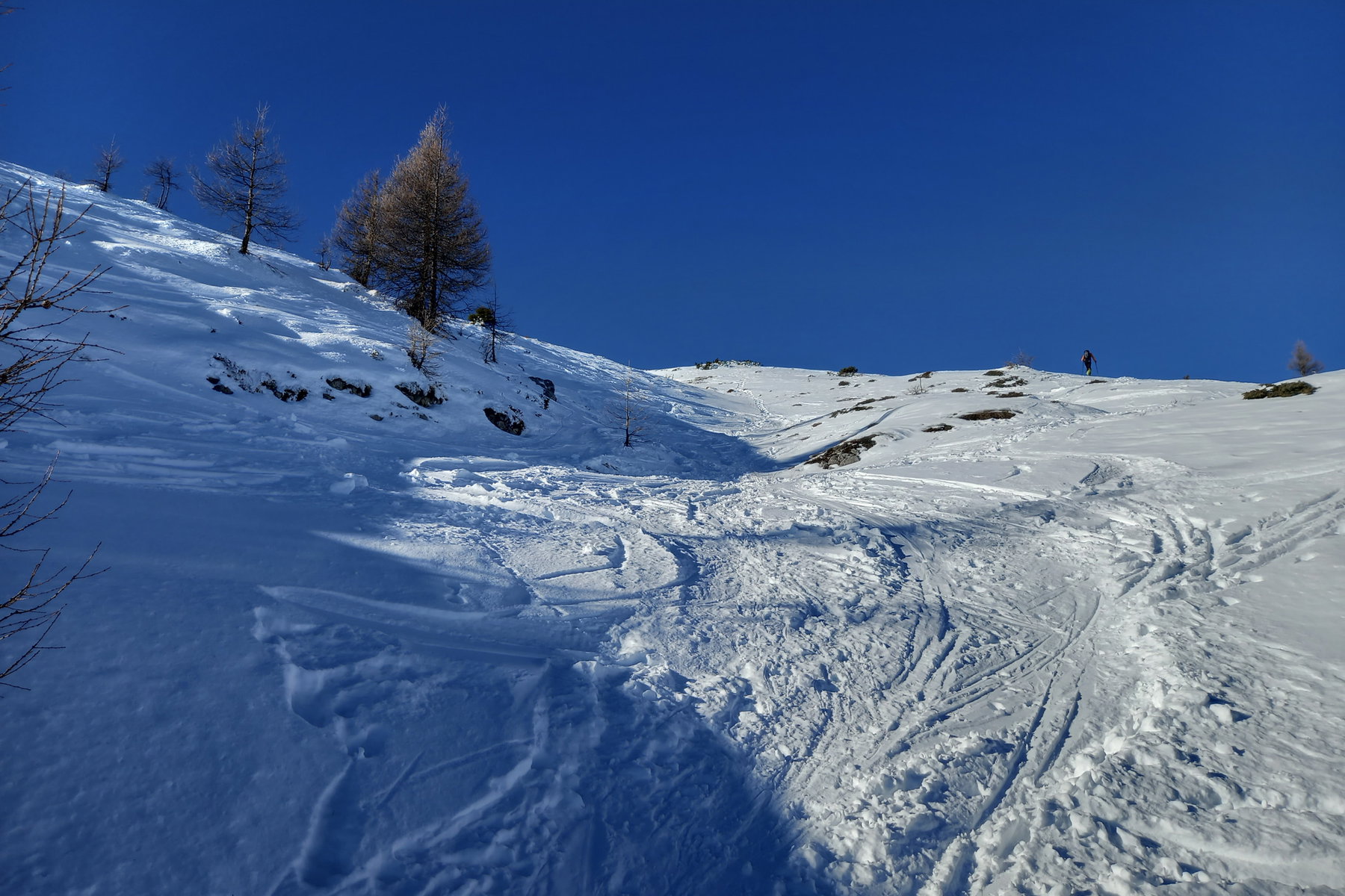 Die letzten 100 Höhenmeter zum Zehner. Foto: Martina Friesenbichler