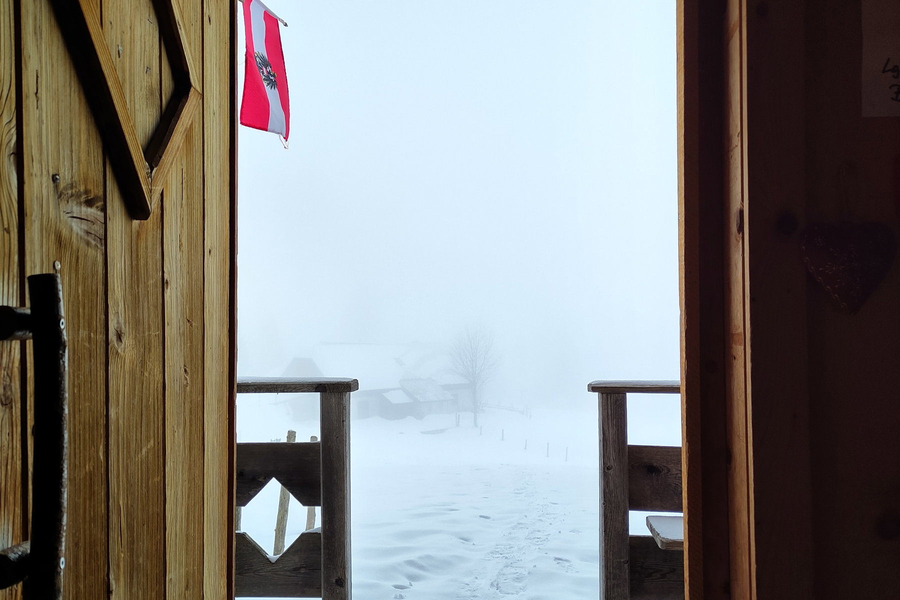 Bergalm in Schwarz-Weiß: Von Hintersee über die Bergalm in die Gaißau