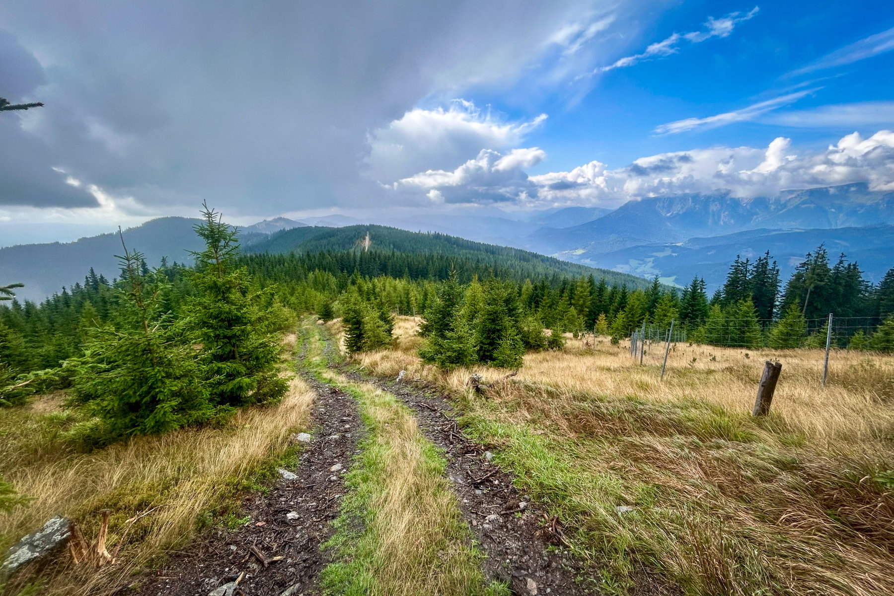 Die alpine Variante des steirischen Semmering-Bahnwanderwegs (inoffiziell)