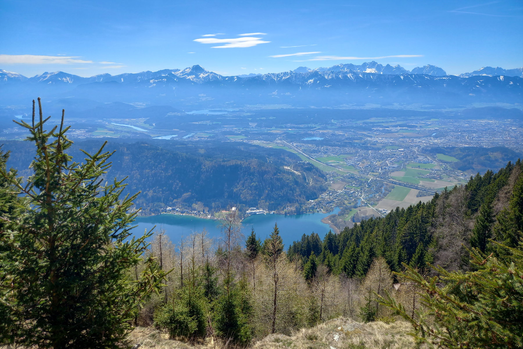 Auf der Sonnenseite der Gerlitzen: Von Annenheim auf die Kanzelhöhe