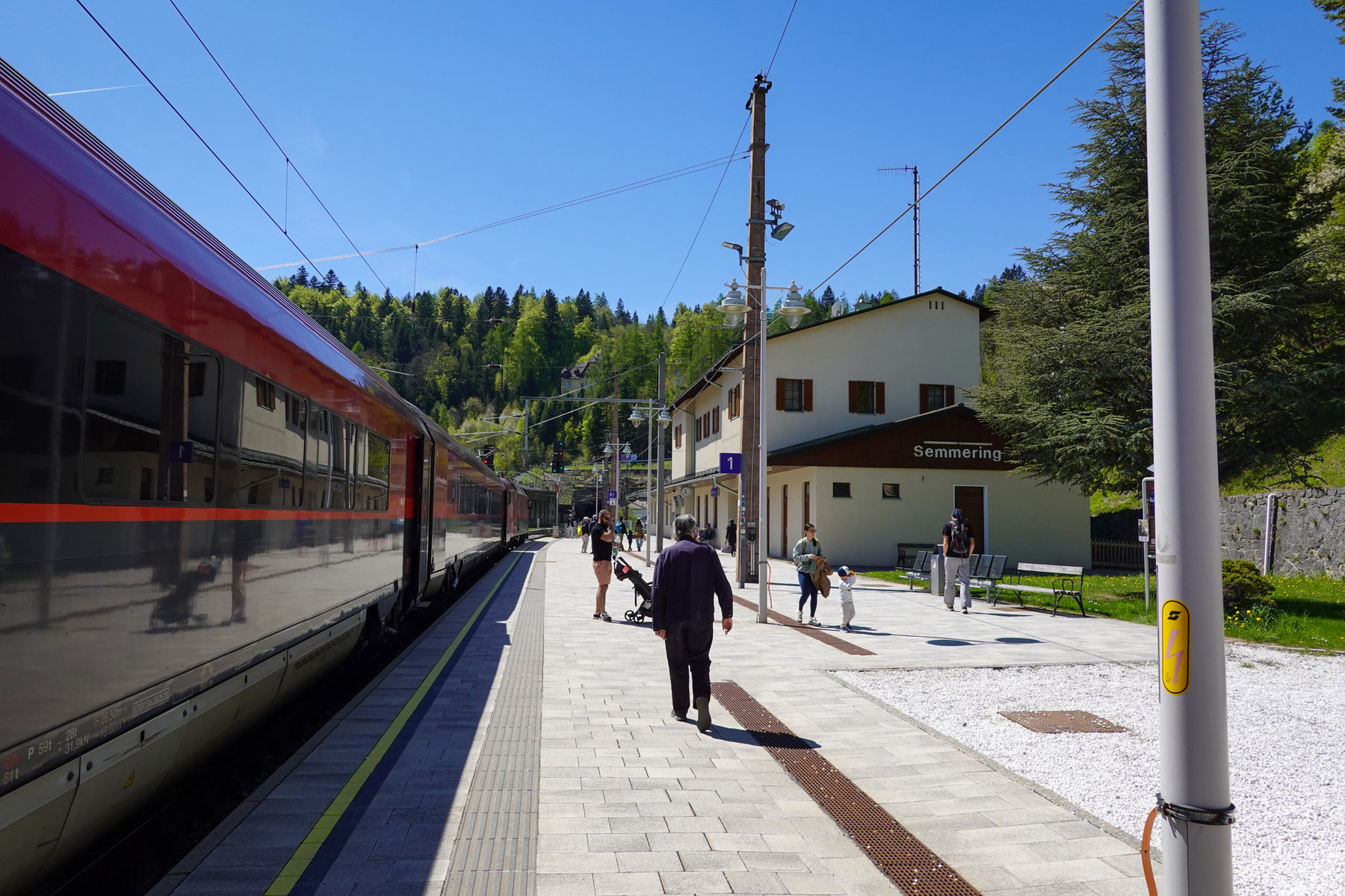 Bahnhof Semmering. Foto: Barbara Wanzenböck