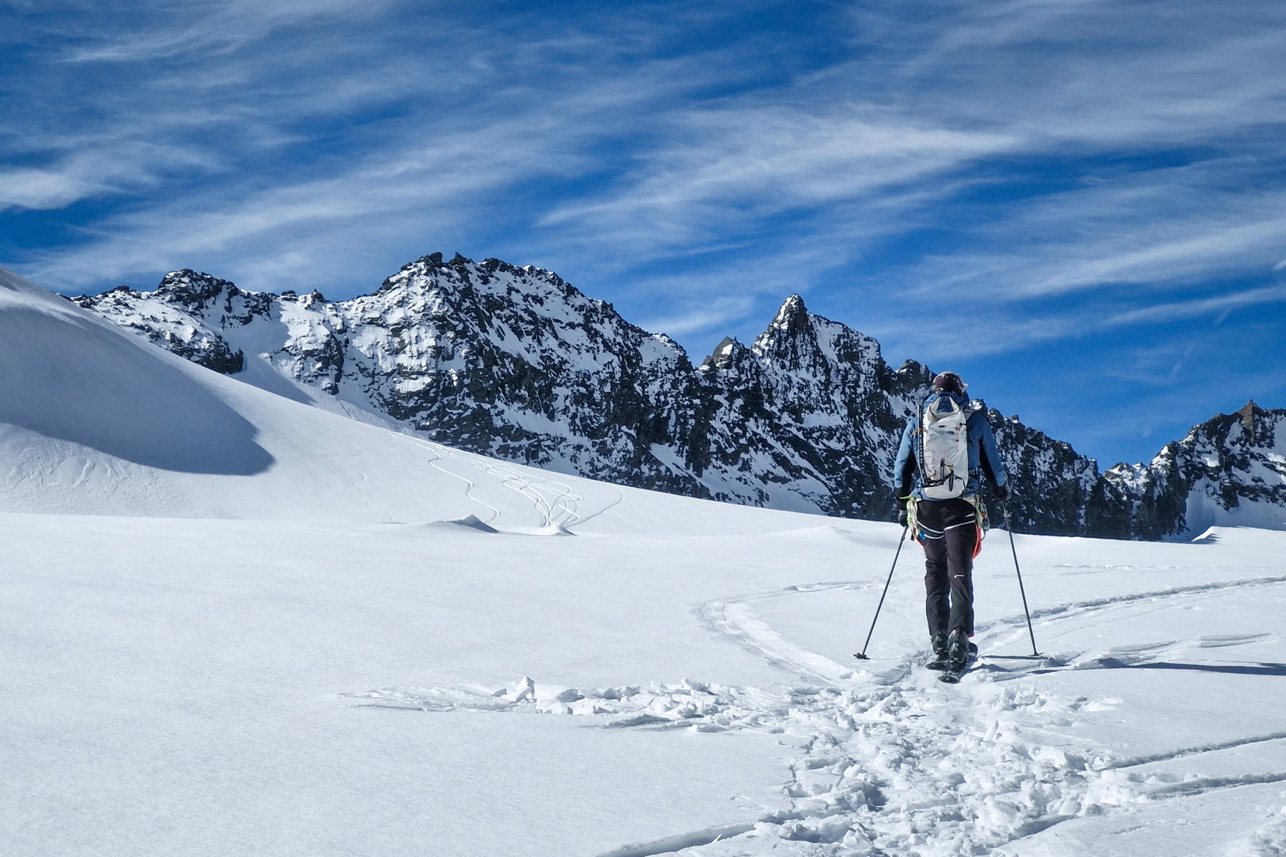 Bike and Ski auf die Ruderhofspitze