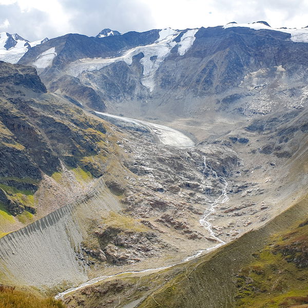 Taschachferner: Durchs leere Gletschertal im Pitztal