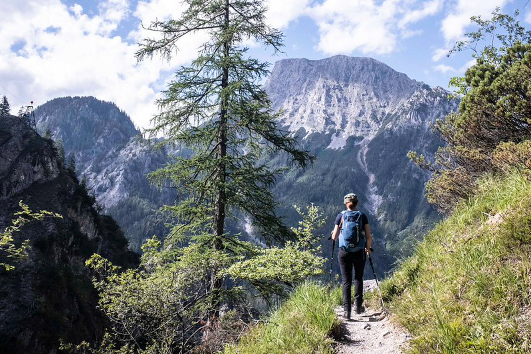 Hier geht’s morgen entlang zum Frauenkogel. Foto: Birgit Reiter