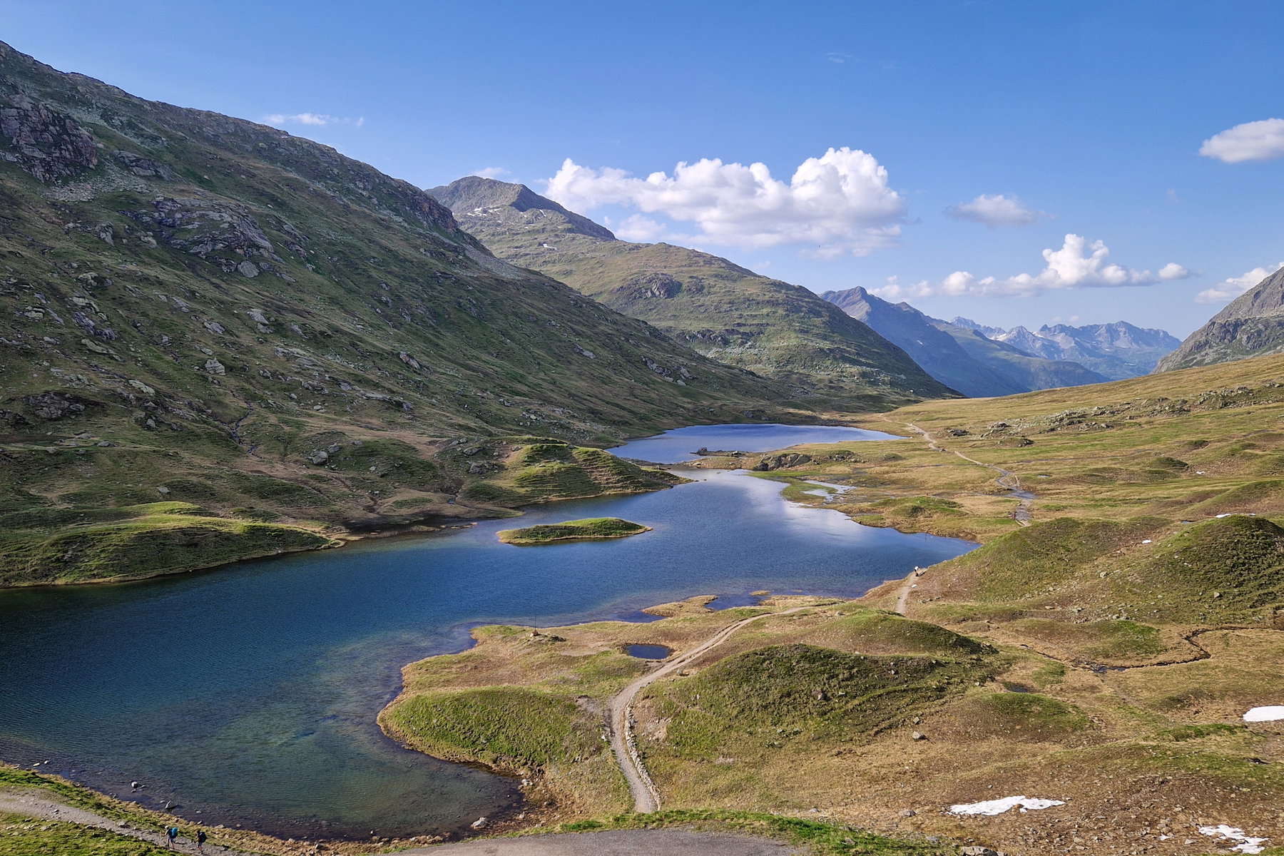 3-Tagestour von Bergsee zu Bergsee über das Muttenjoch