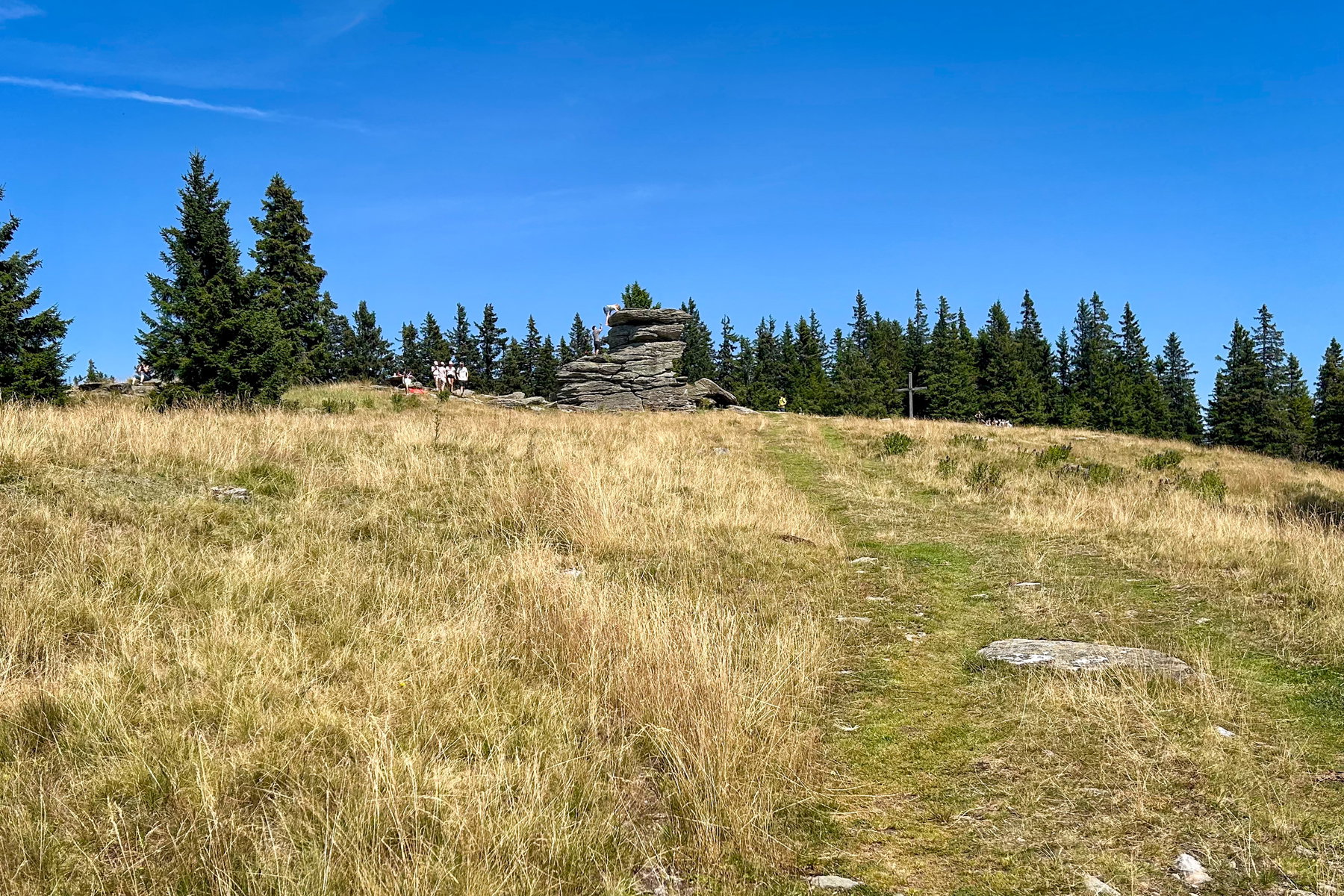 Ein langer Weg auf den Teufelstein