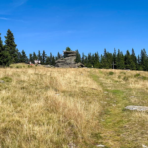 Ein langer Weg auf den Teufelstein