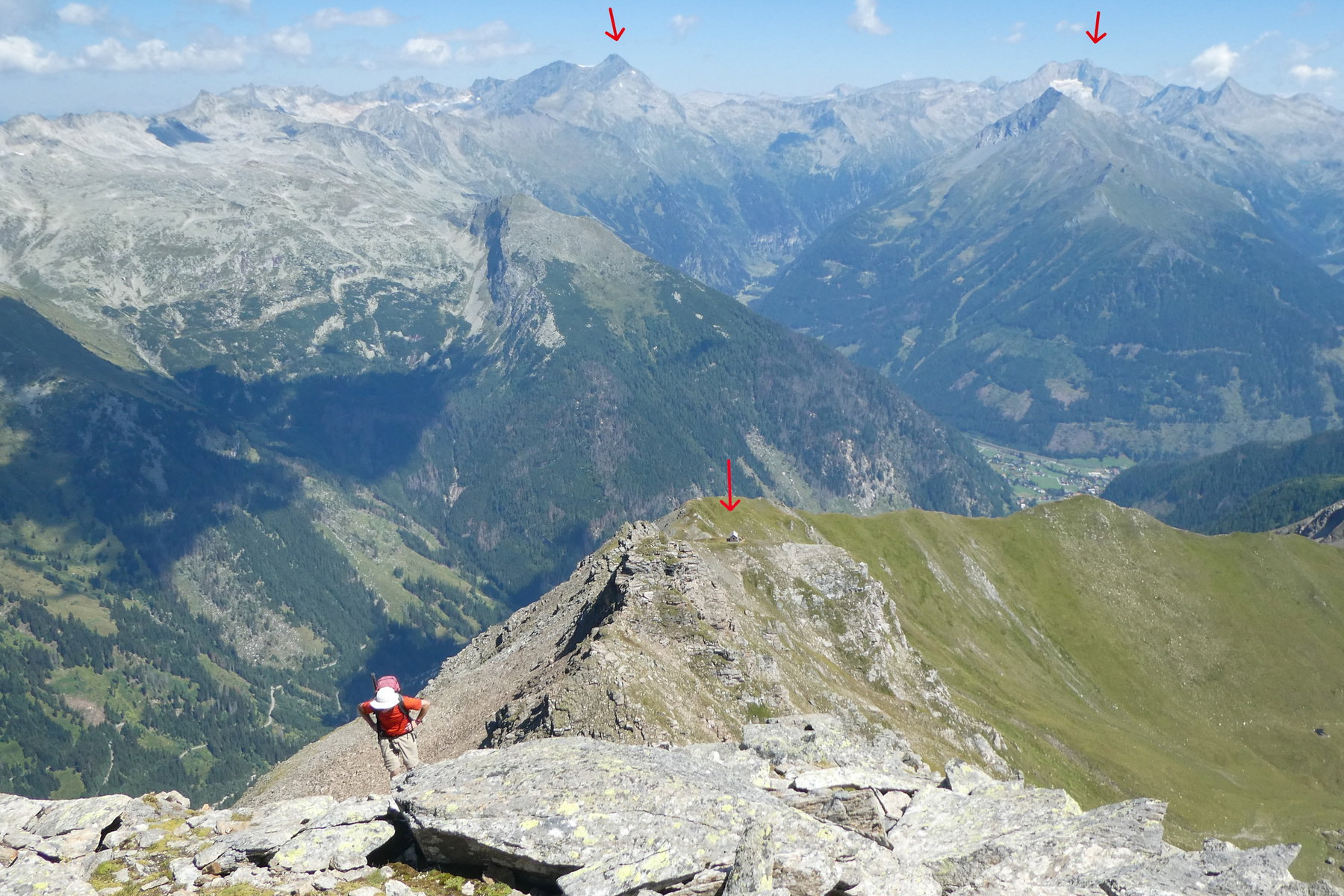 Gipfelgrat – Ankogel-Böseckhütte-Hochalmspitz. Foto: Karl Plohovich