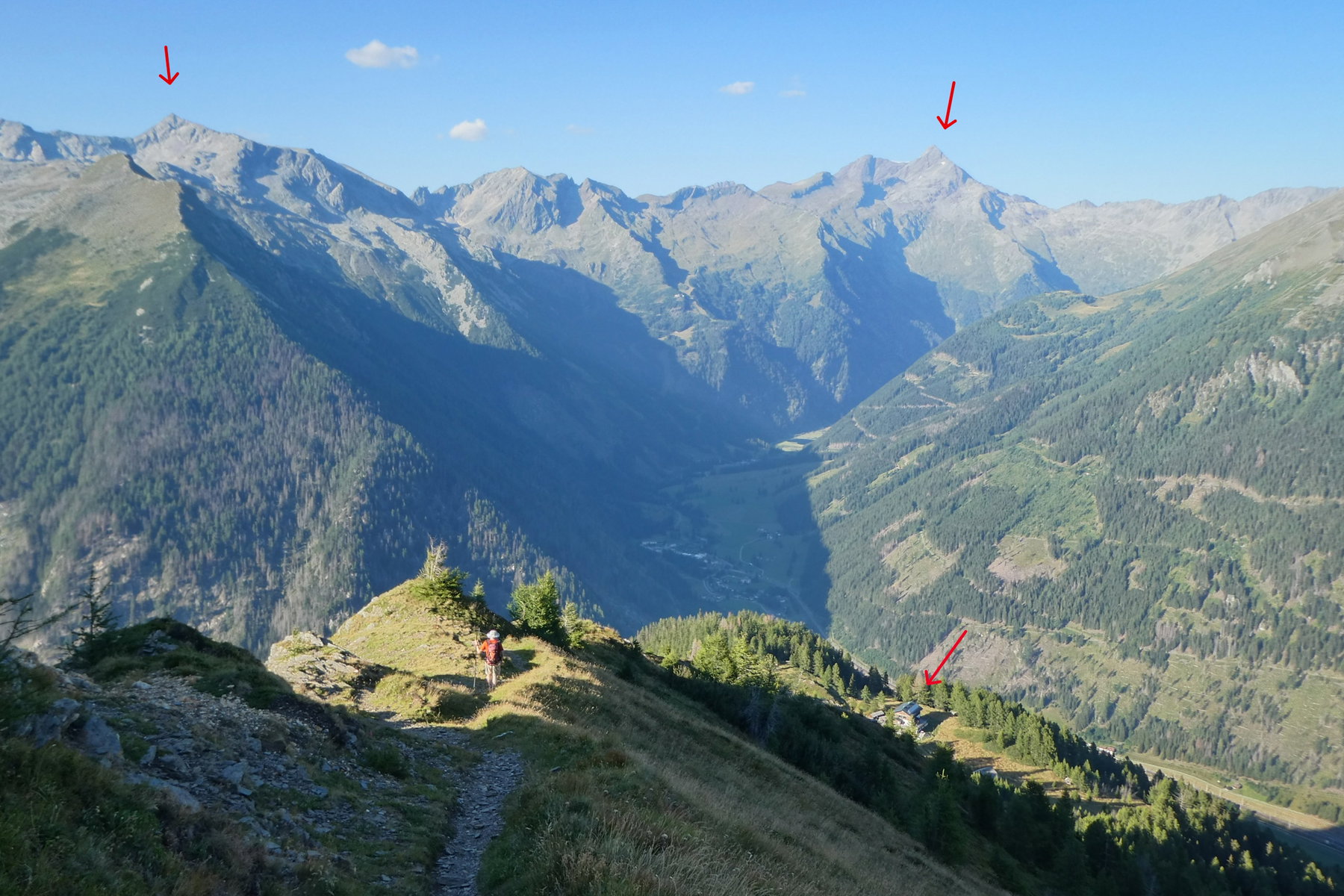 Häusleralm – Gamskarlspitz und Ankogel. Foto: Karl Plohovich
