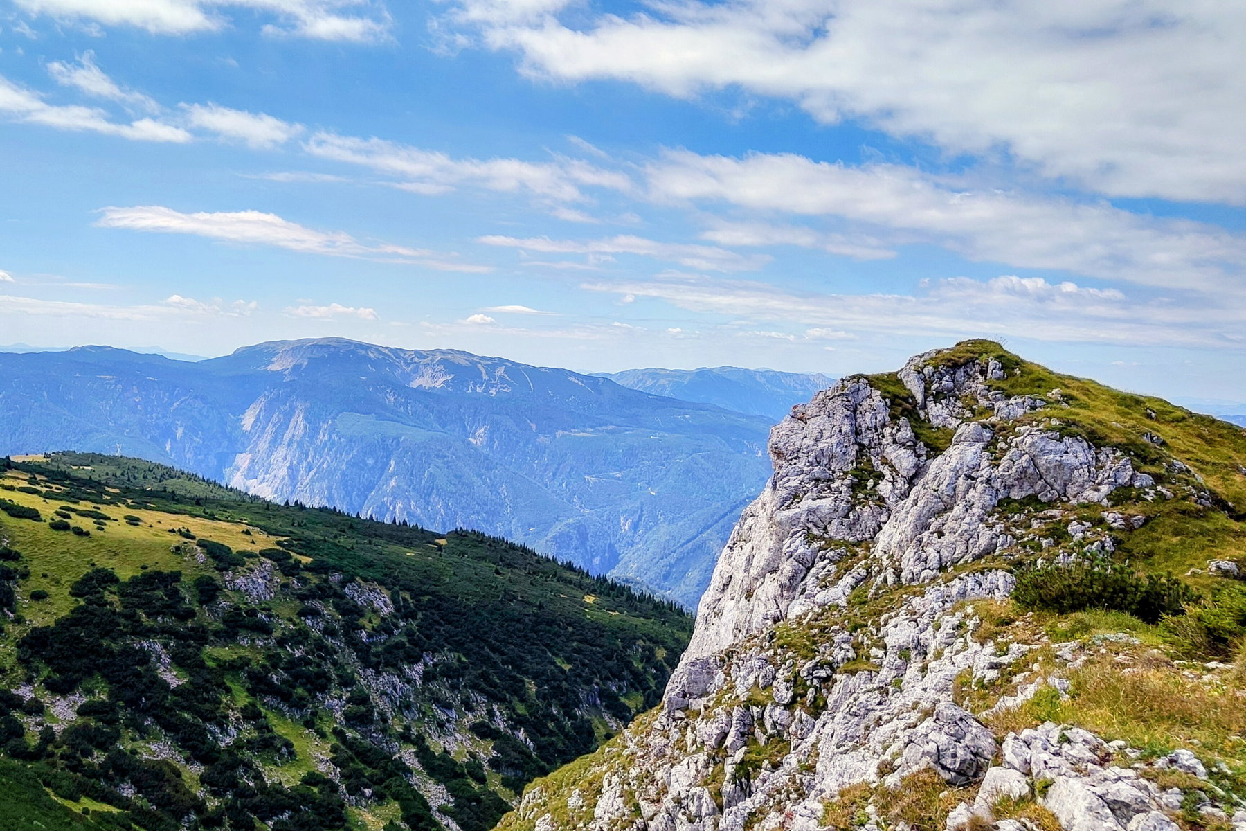 Auf den Schneeberg, hintenrum