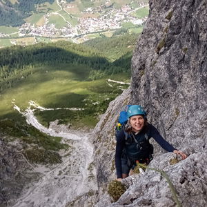Nordwandriss am Östlichen Elferturm: Plaisirroute mit alpinem Flair