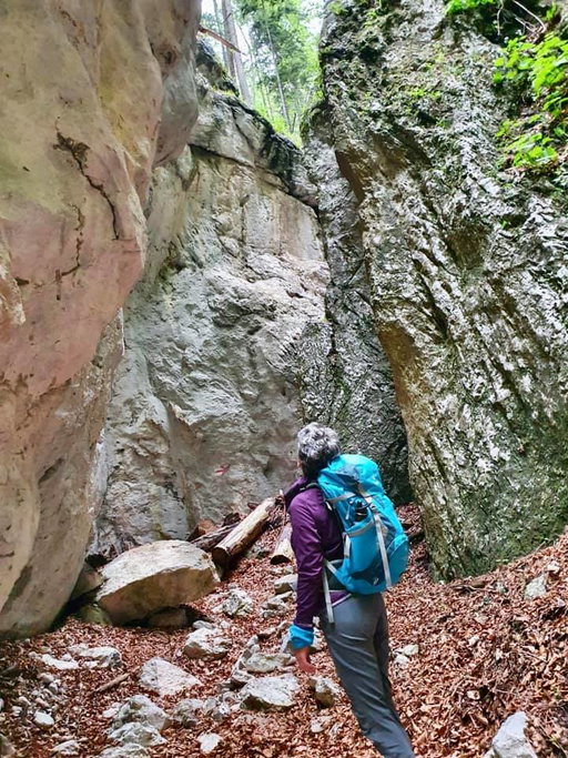 Hinein in die Klamm! Fotos Krisztina Grünzeis