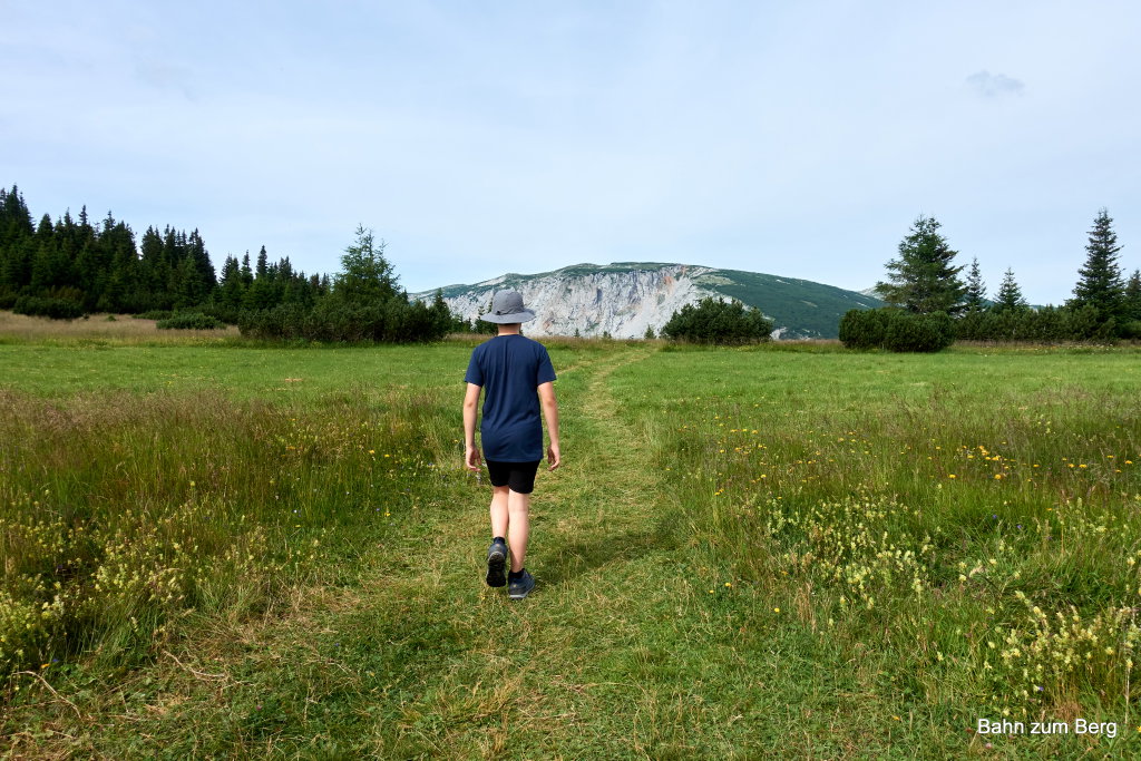 Nach rechts, Richtung Dirnbacher Hütte. Foto: Martin Heppner