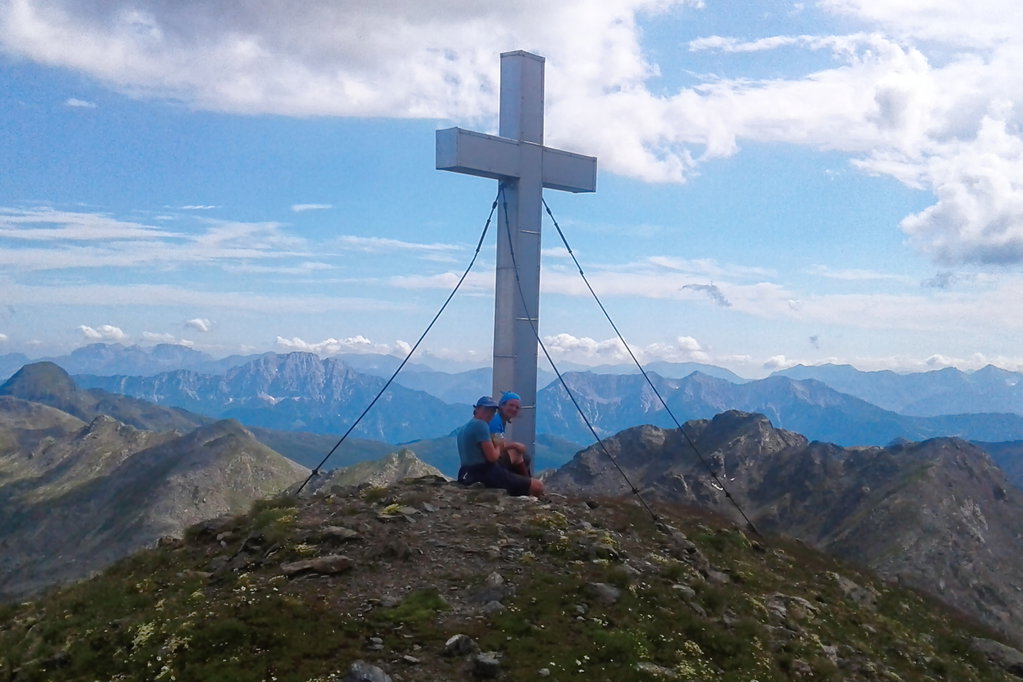 Gipfelkreuz Zietenkopf. Foto: Petra Jens