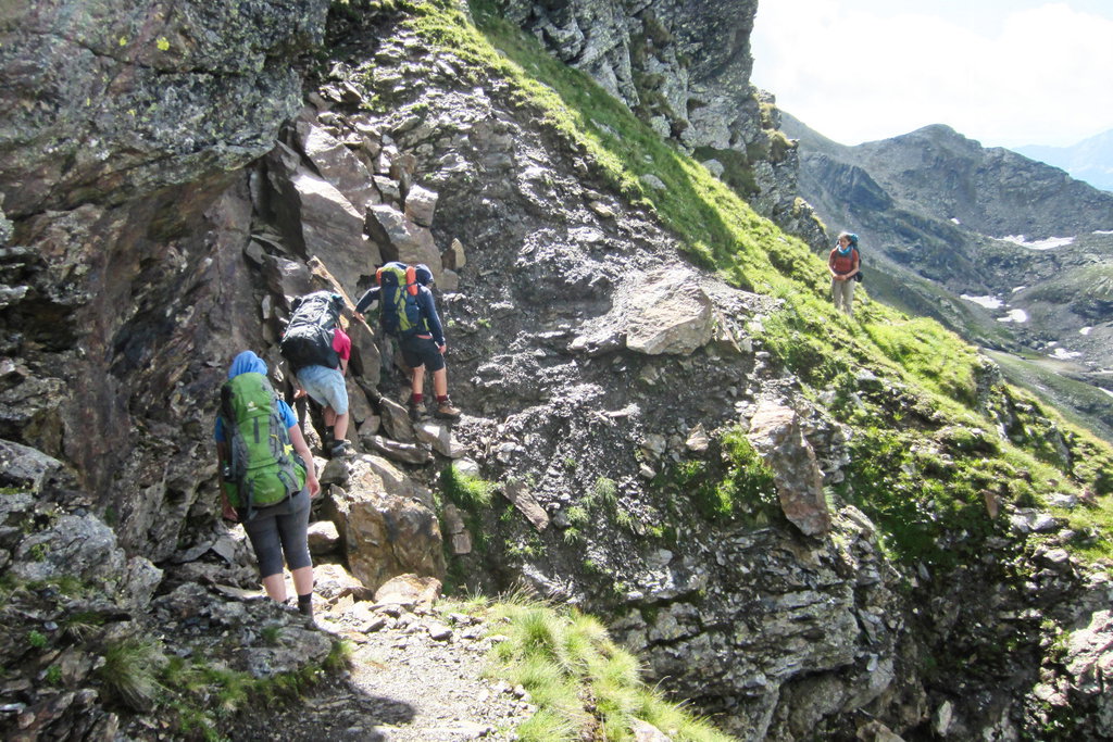 Aufstieg zum Hochkreuz. Foto: Petra Jens