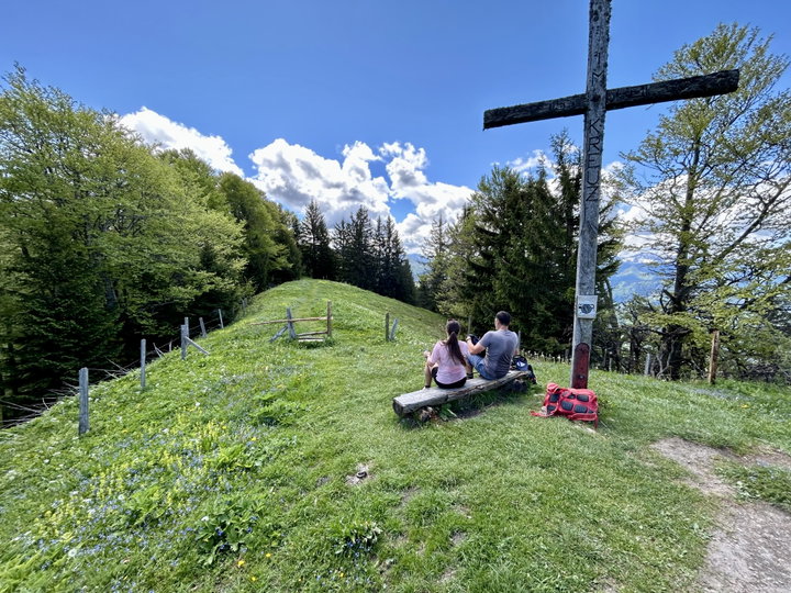 Am Weg und am Gipfel des Gamssteins. Fotos Veronika Schöll