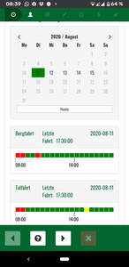 Screenshot Rax Seilbahn Onlineticket
