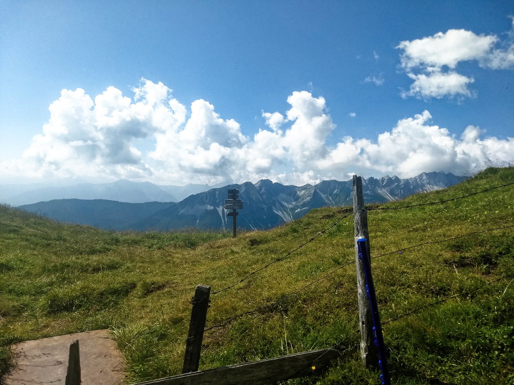 Am Portjoch, der Grenze zu Südtirol. Foto: Nikolaus Vogl