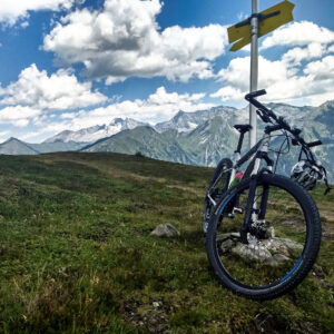 Mit dem MTB am Brenner-Grenzkamm