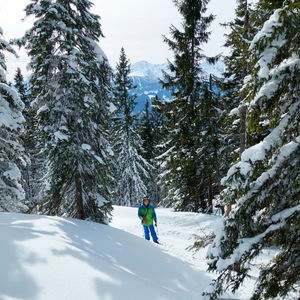 Lahngangkogel, Ski- & Schneeschuhtour