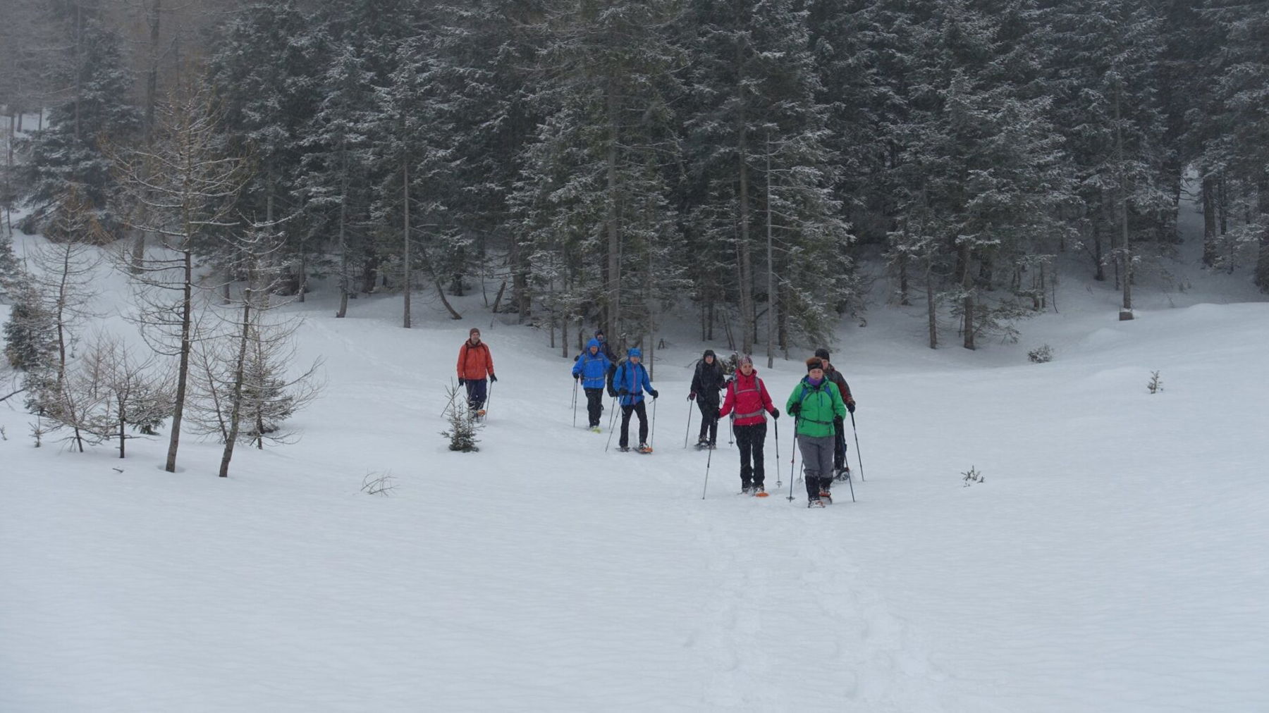 Schneeschuhwandern wie es sein soll