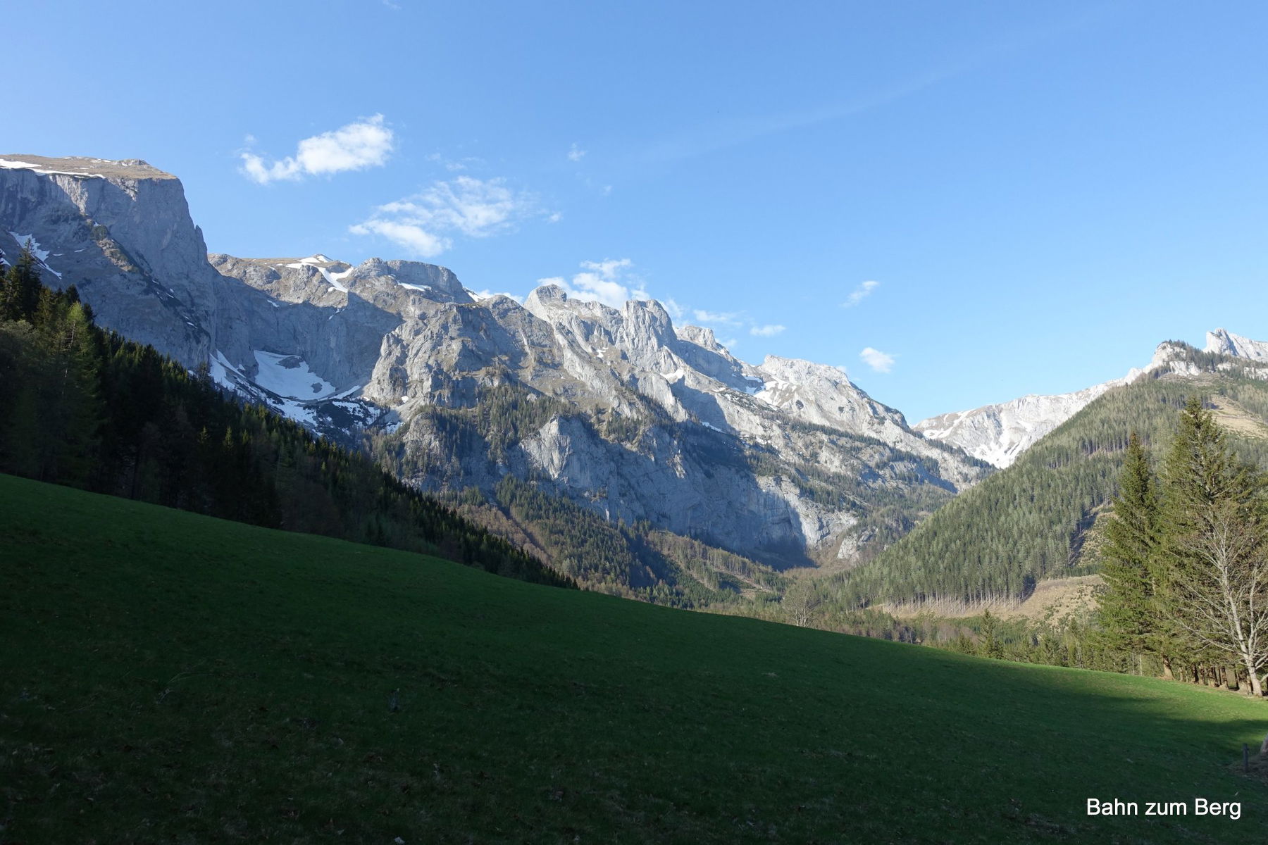 Vor dem Bodenbauer erwartet uns dieses Panorama