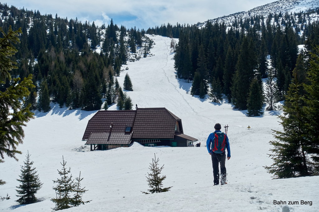Kurz vor der Gloggnitzer Hütte