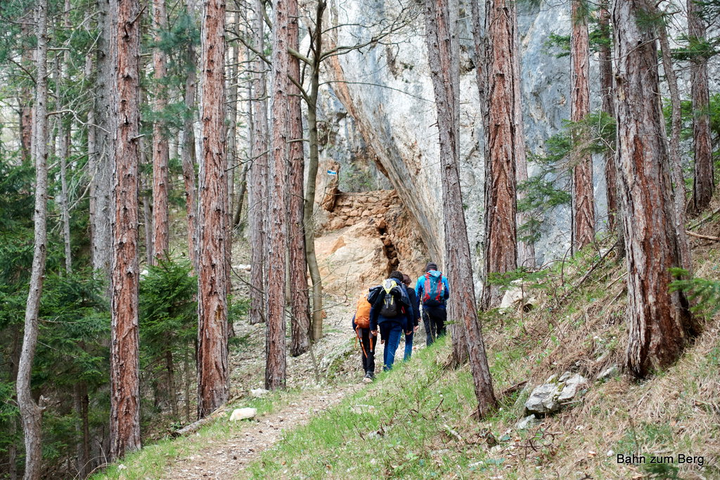 Kurz vor der Kammerwand Höhle