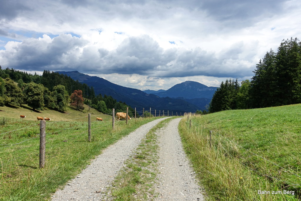 Abfahrt Richtung Schweizgraben